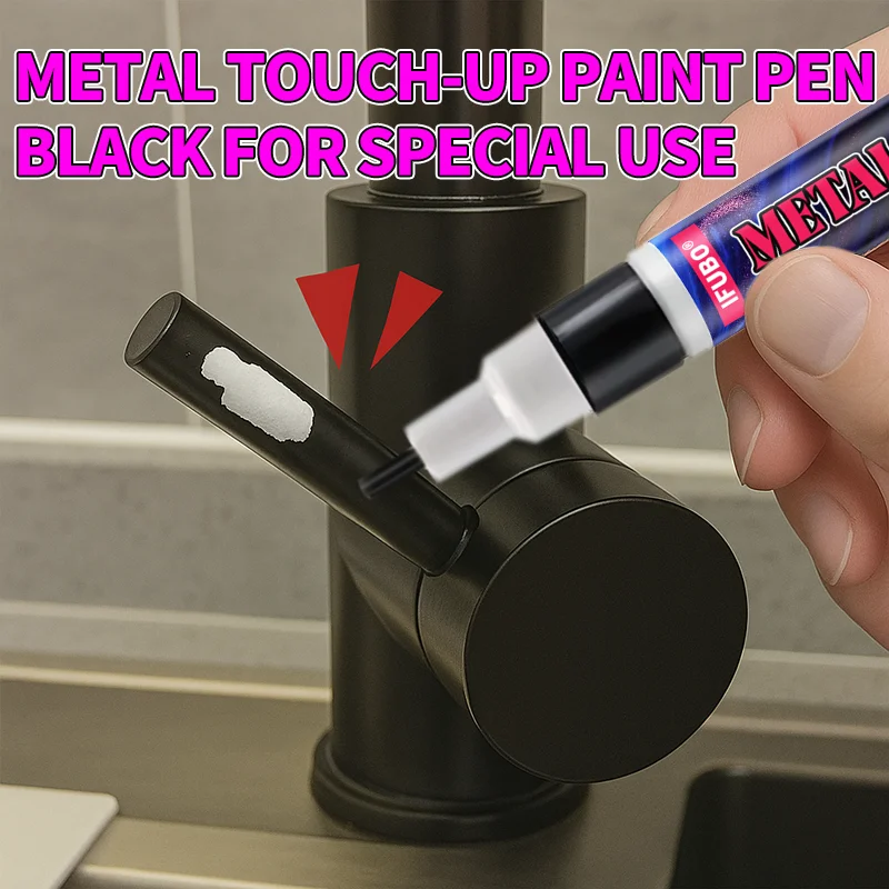 IFUBO Touch-Up Paint Pen 20g- Black Surface Repair for Cameras Cars Thermos Cups Coating Solution for Fixing Scratches