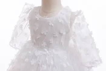 10 best sales Vestido branco para chá de bebê - №5