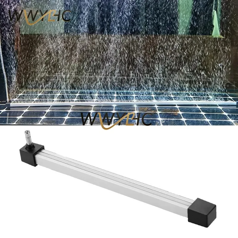 Aeration Bubble Stone Strip, Stainless Steel Air Diffuser Bar for Aquarium Oxygen Supply & Landscape Decor