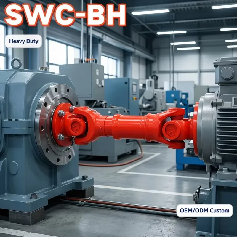 BH Universal Joint Coupling Heavy Du ty Cross Shaft Telescopic Large Angle for Rolling Machinery