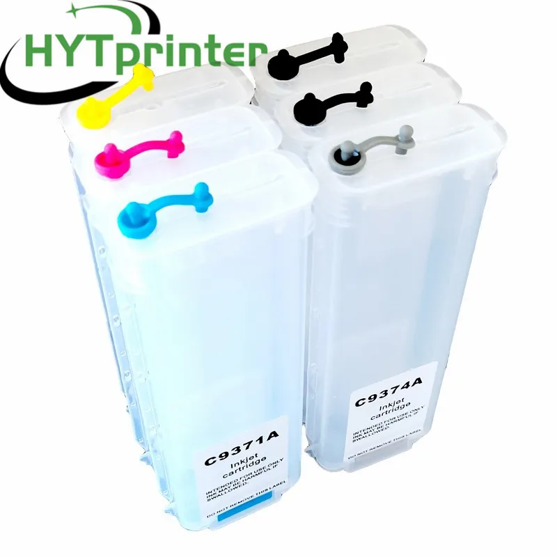 130ml For HP 72 Refill Ink Cartridges With ARC For HP Designjet T610 T620 T770 T790 T1100 T1300 T2300 Printer