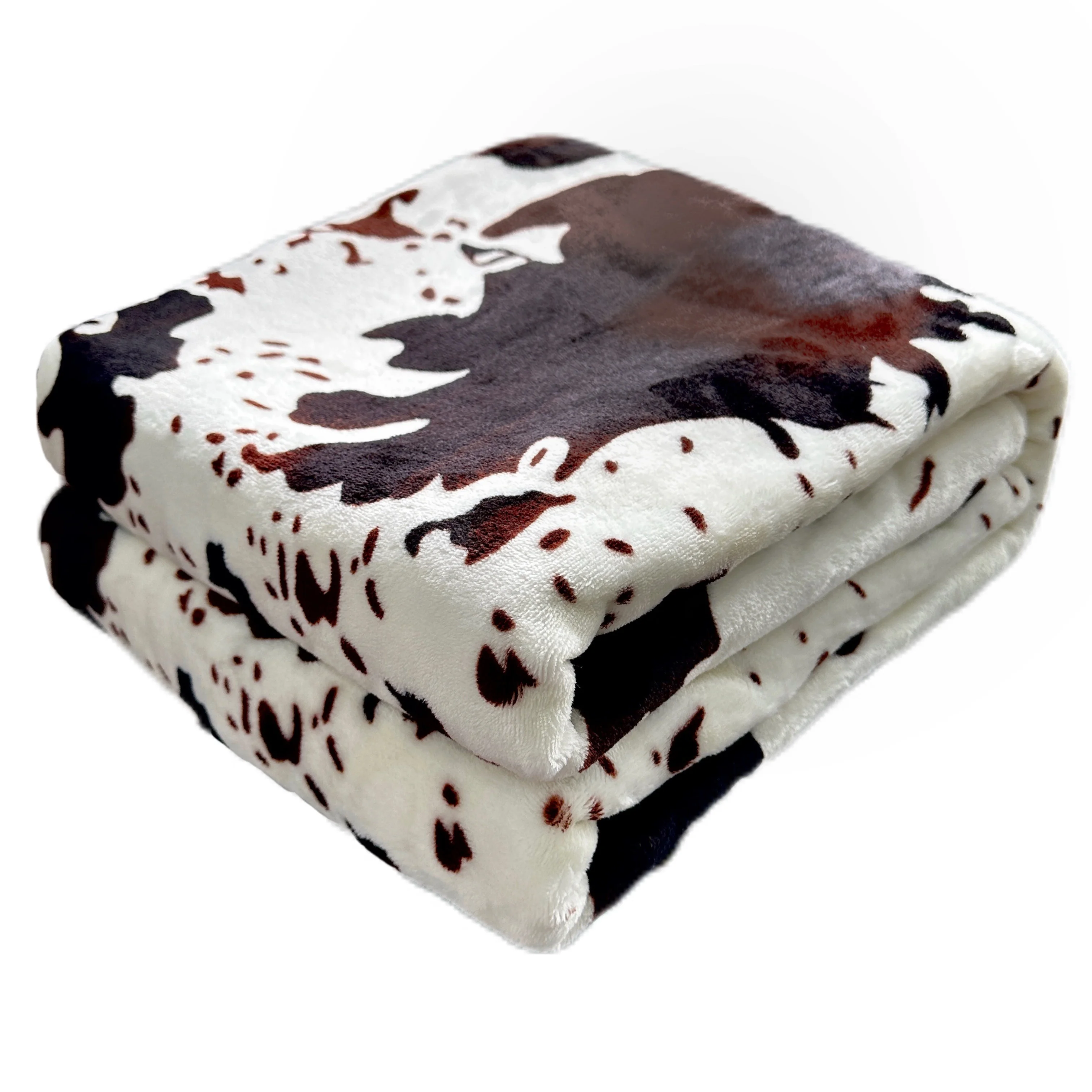 Flannel Fleece Cow Print Blanket Super Soft Cozy Plush Cow Blankets Lightweight Microfiber Throw Blanket for Couch Sofa Bed