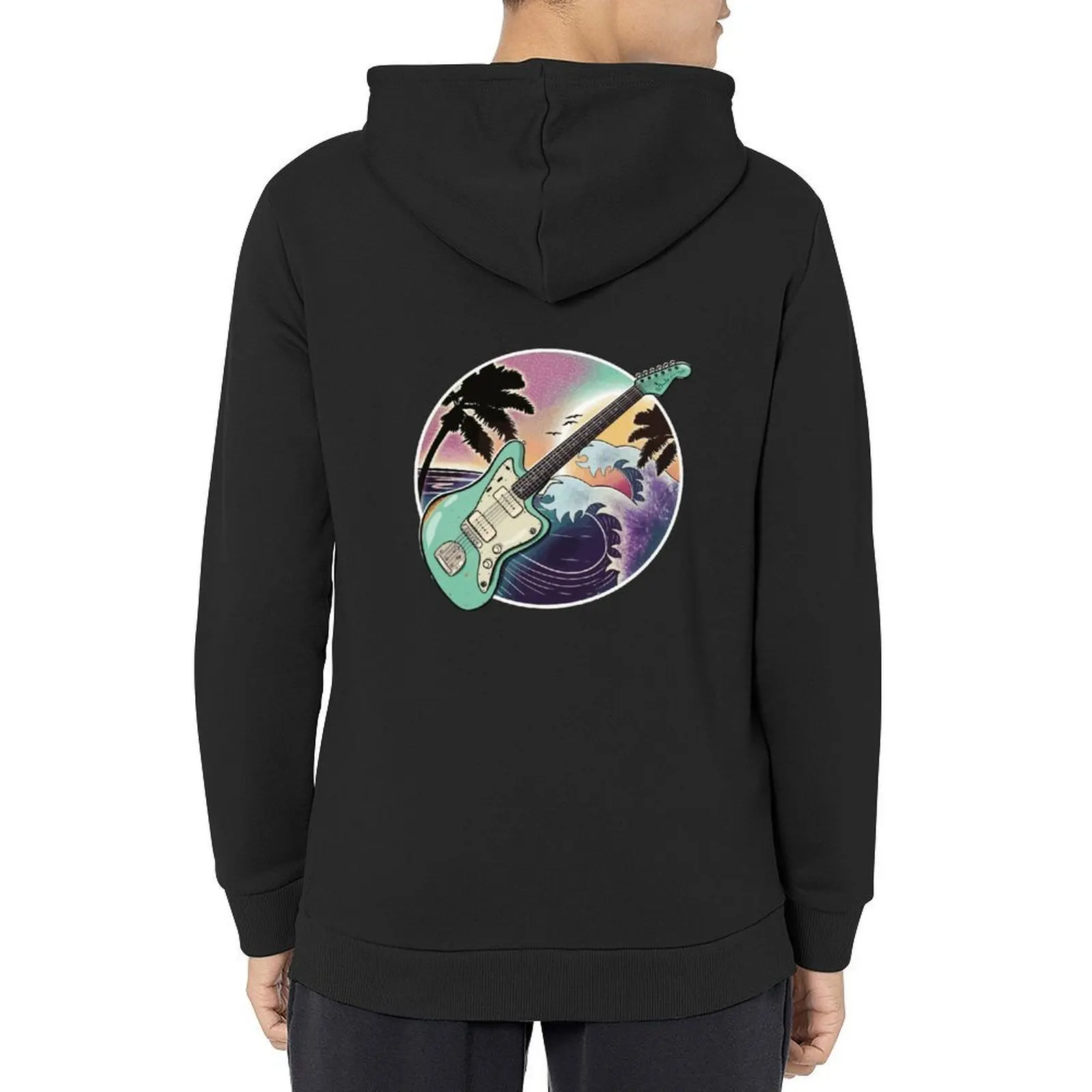 

Jassmaster Guitar - Explore tropical surf sounds Hoodie autumn men clothing men clothes men hoodie