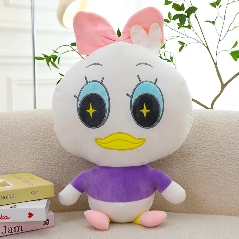 Disney-muñeco de peluche de Mickey para niños, muñeco de dibujos animados, Pato Donald, decoración de habitación, regalo de cumpleaños y Navidad