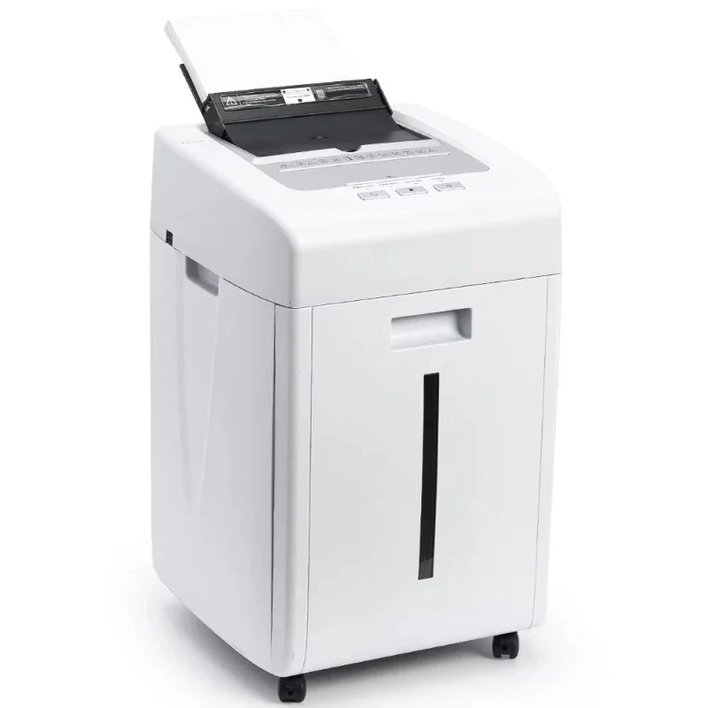 Home Office Automatic Shredder 200 Sheet Microcutting High Security Commercial Heavy Duty Quiet Shredder