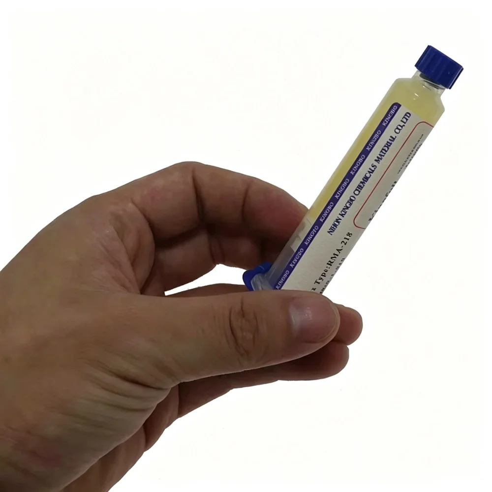 Kingbo RMA-218 High Activity Solder Flux Paste No-Clean Lead-Free Flux for BGA PCB SMD Phone Motherboard Repair