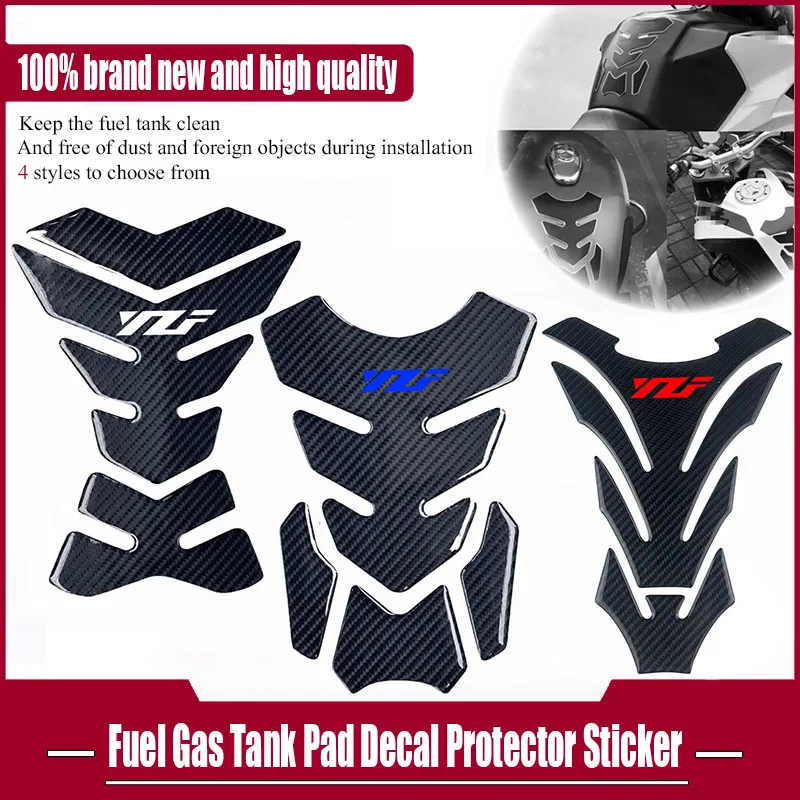 

Sticker Motorcycle Fuel Tank Pad Protector Stickers Decals Fit For YAMAHA YZF R1 R3 R15 R6 600 R125 1000 YZF R3 YZF R6