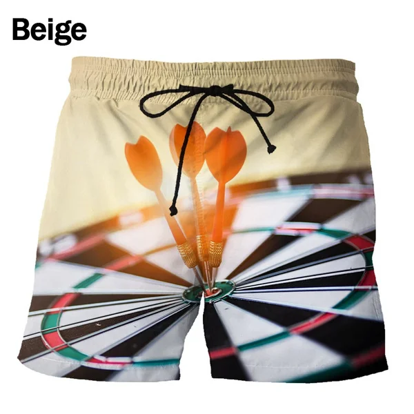 Summer Fashion and Funny Personality 3d Printing Unisex Couple Shorts