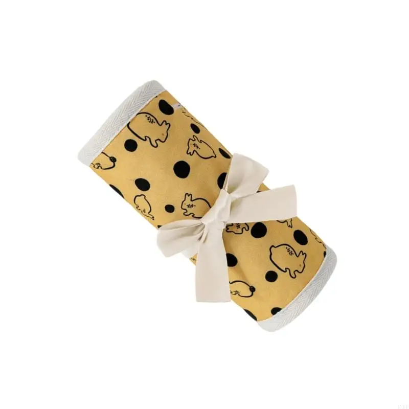 Protetores trilhos berço algodão, 4 unidades, tecido respirável lavável, acolchoamento segurança para cama infantil,