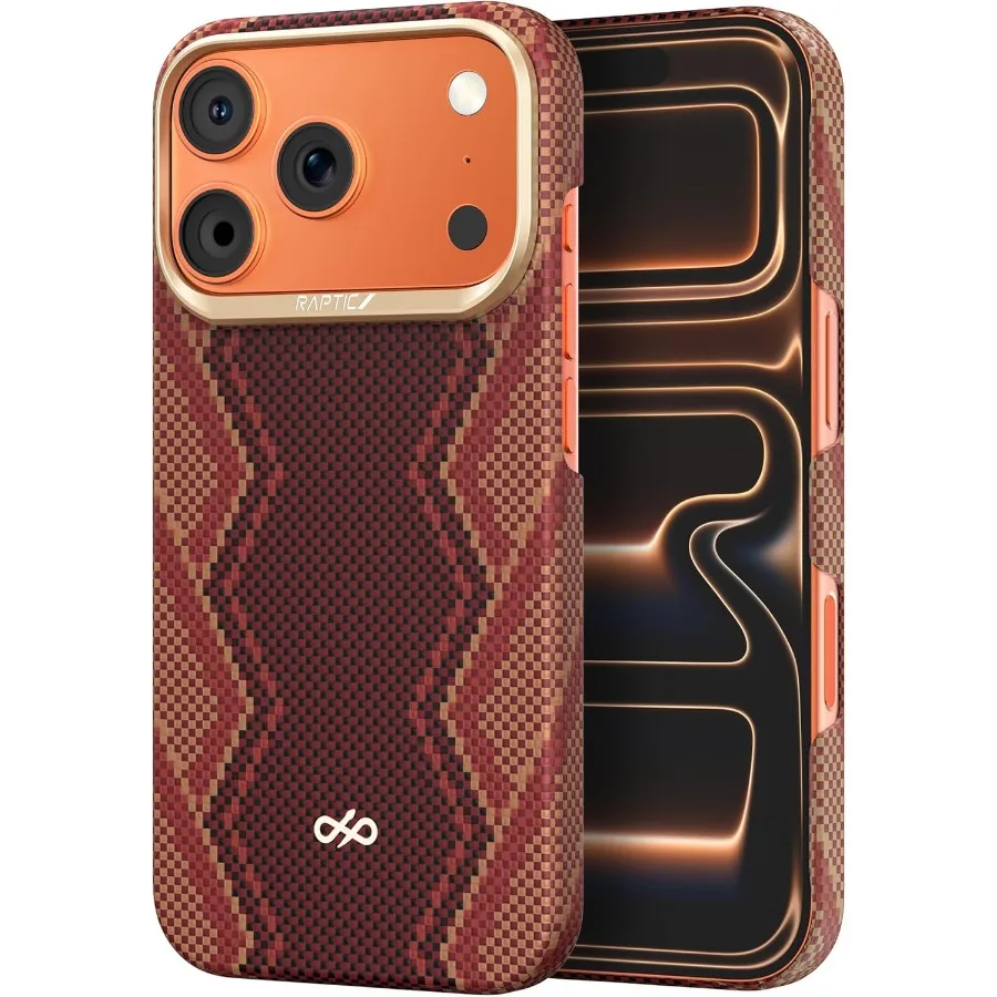 

Для iPhone 17 Pro Max 6,9 дюйма, совместимый с нескользящим ультратонким легким чехлом MagSafe для 17 Pro Max