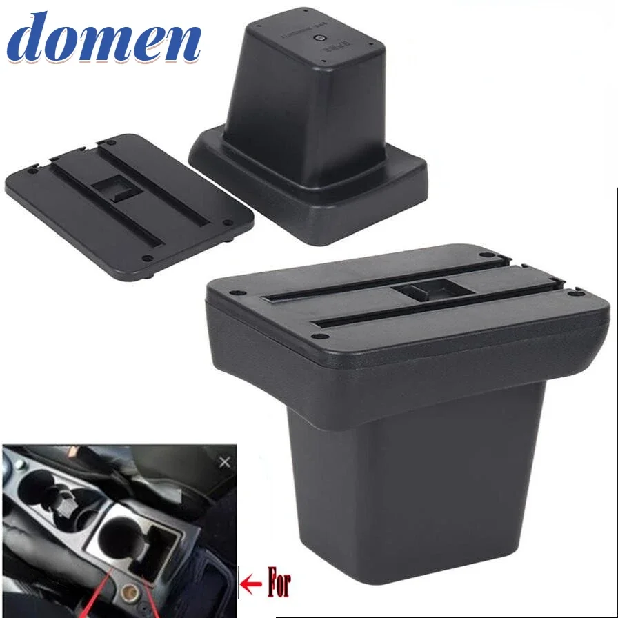 For Land Rover Freelander Armrest box Land Rover Frelender 2 2006-2012 central Store content Storage box products with USB LED