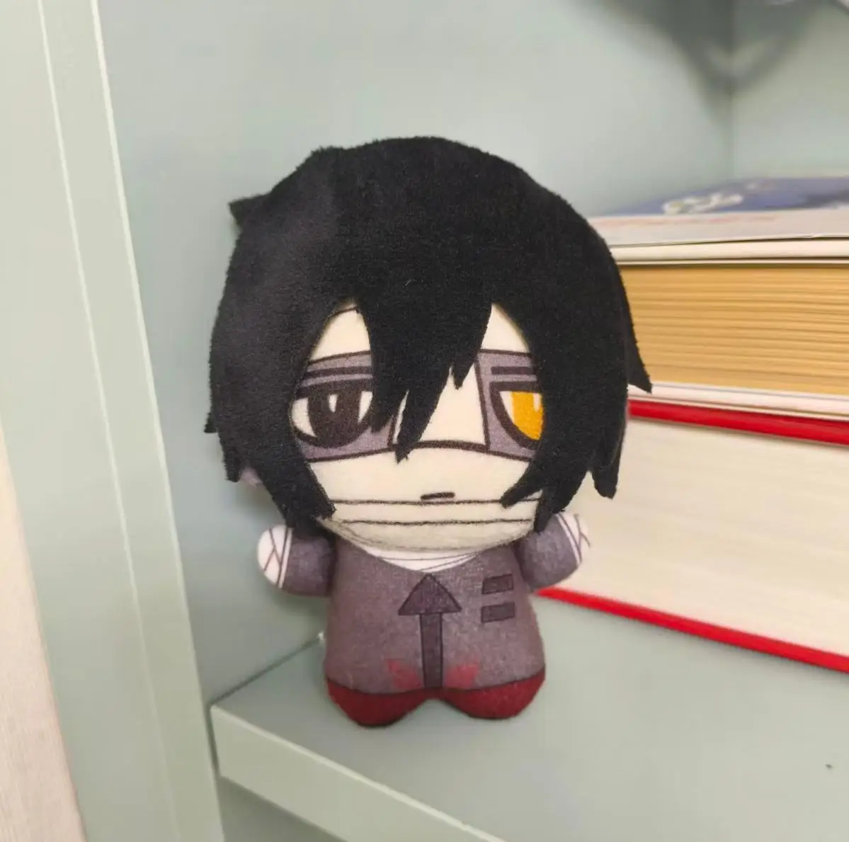 10cm Anime Stuffed Angels Rachel Gardner Isaac Foster Plushie Death Ray Zack Plush Toy Doll Figure Pendants Keychain Fans Gift view 5