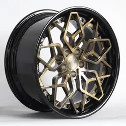 2 Piece Wheels Forged Rim 18 inch 5x114.3 Staggered Alloy Wheels for Sale