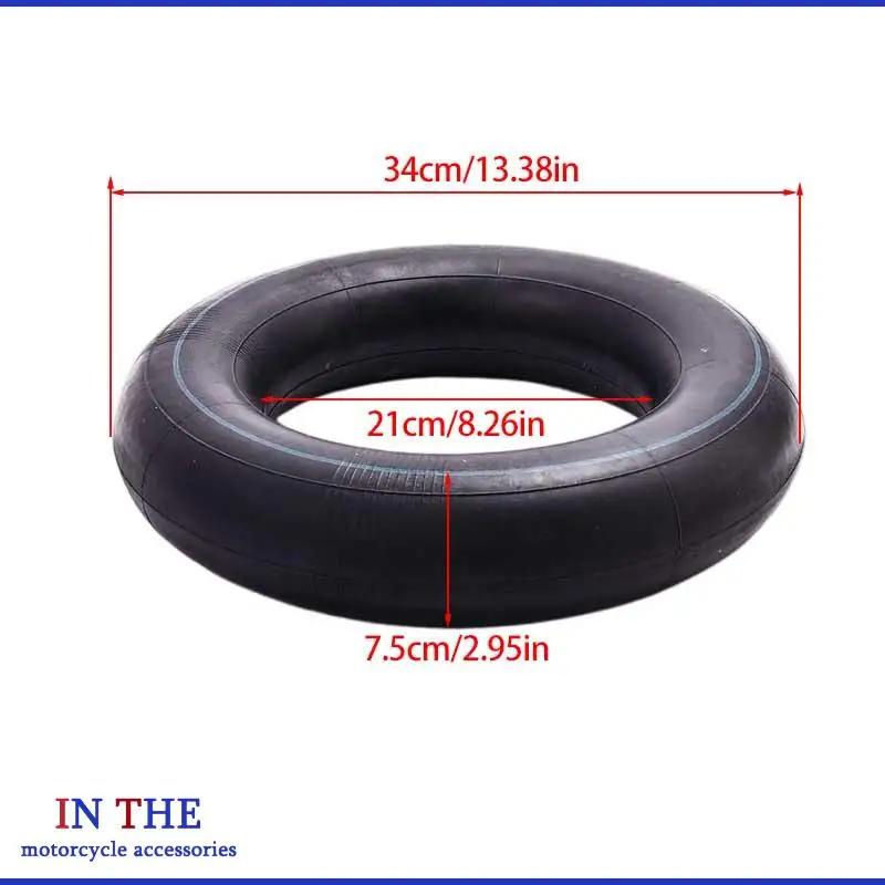 4.00-8 thickened inner tube with 8-inch widened inflatable lining, suitable for beach bike ATV tire inner tube accessories