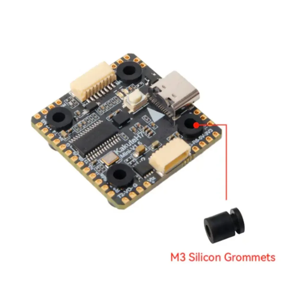 HolyBro Kakute H7 Mini BMI270 H743 Flight Controller Baro OSD 1GB Onboard Flash 20X20mm 2-6S for RC FPV Drone