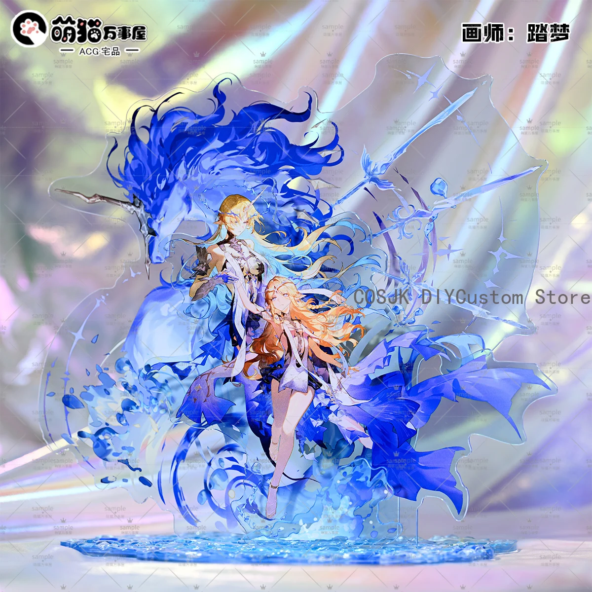 

2026 Game Wuthering Waves Cartethyia Theme Desktop Ornament Acrylic Stand Model Display Decoration Badge Cosplay Game Props