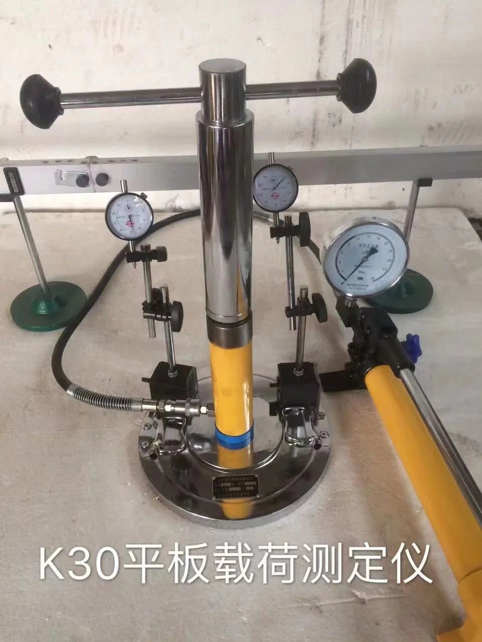 30KN 50KN 100KN Road Base Load Test Device Plate Load Test/Bearing Capacity Test of  Road Base