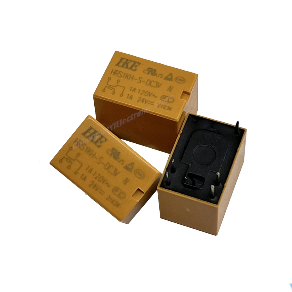 5Pcs/Lot HRS1KH-S-DC5V HRS1KH-S-DC12V HRS1KH-S-DC24V 5 Pin 1A The HRS1KH-S is Normally On