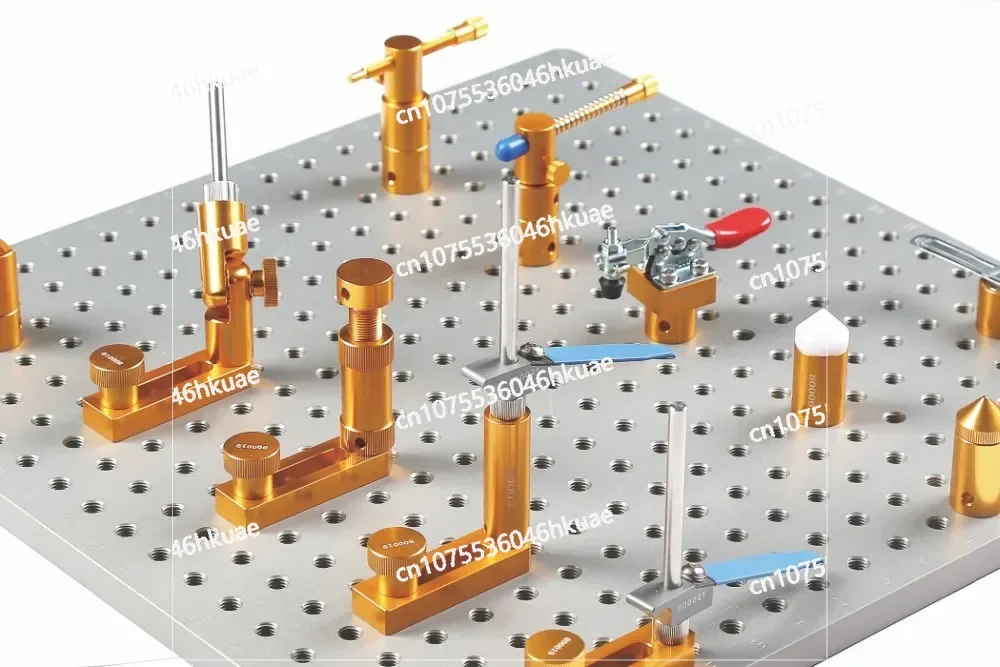 Wholesale CMM 108pc Fixtures Kits Fix the Workpiece on the Coordinate Measurement Machine includes a board