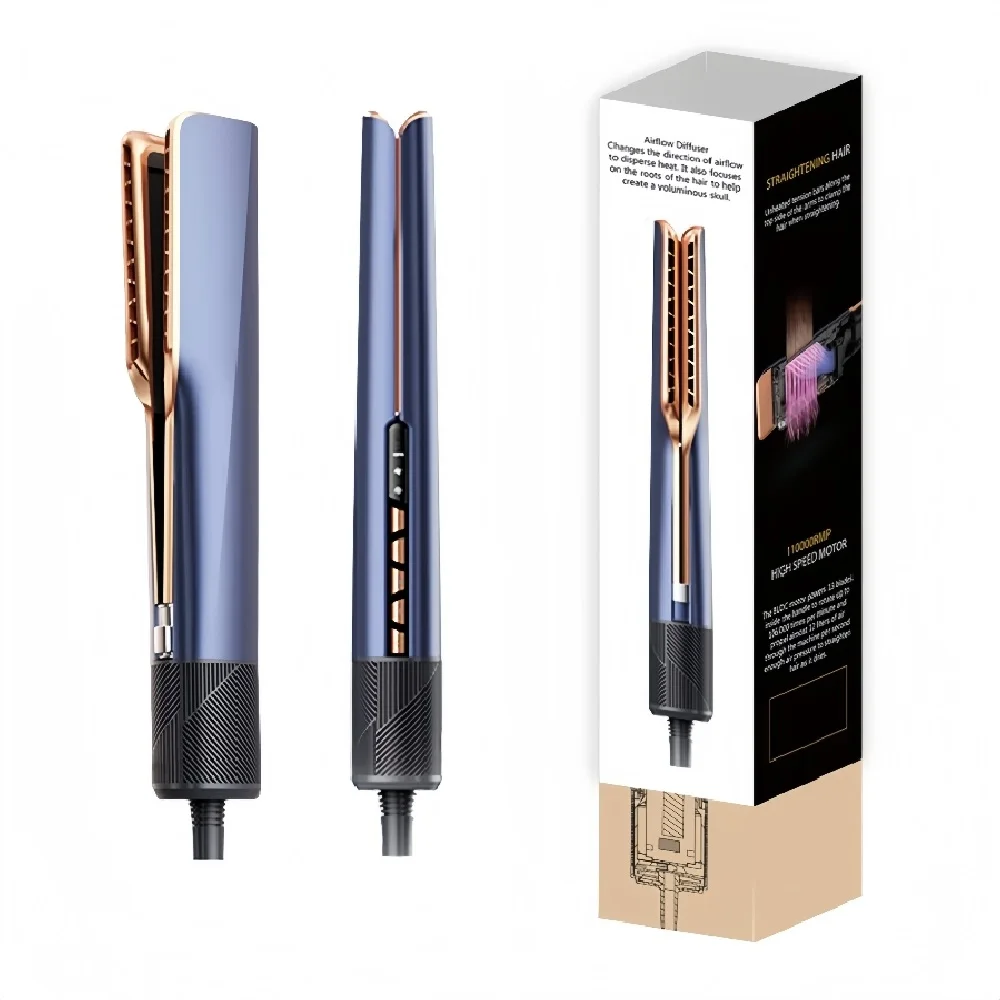 

Mini One Step Air Styling 2-in-1 Hair Straightener and Dryer Dual 2-in-1 Hair Curler with LCD Display