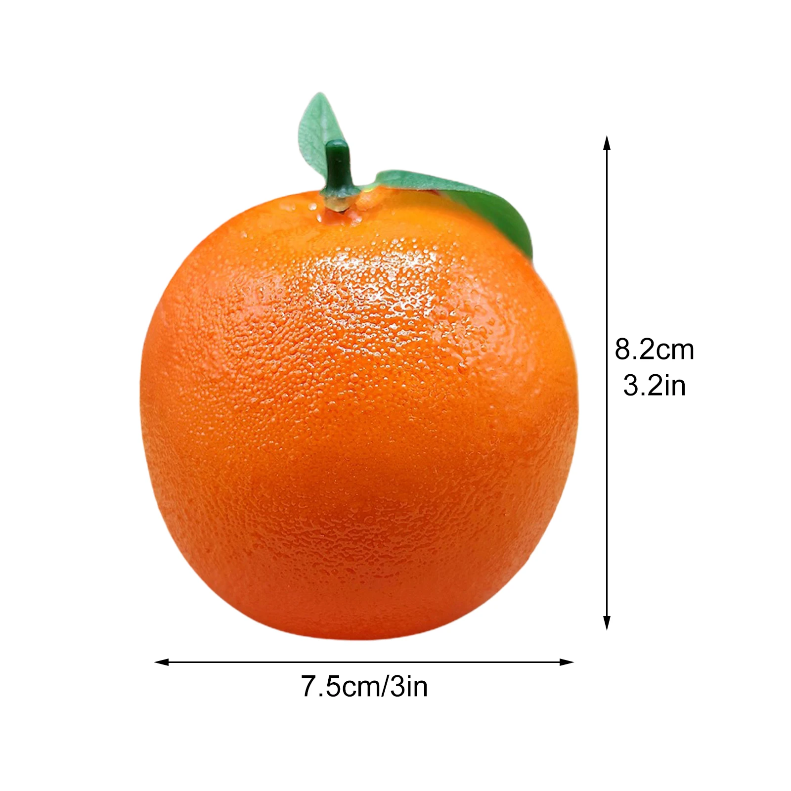 Kunstmatige Oranje Tangerinr Ornamenten Simulatie Schuim Fruit Tafelblad Rekwisieten Huis Keukenkast Decoratie