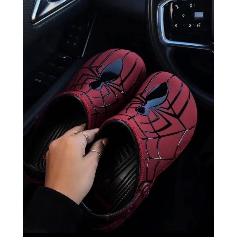 Kawaii Beach Sandals Hole Shoe Comics Cartoon 3D Adult Service Breathable Fashion Trend Sense of Luxury  Gift in Stock