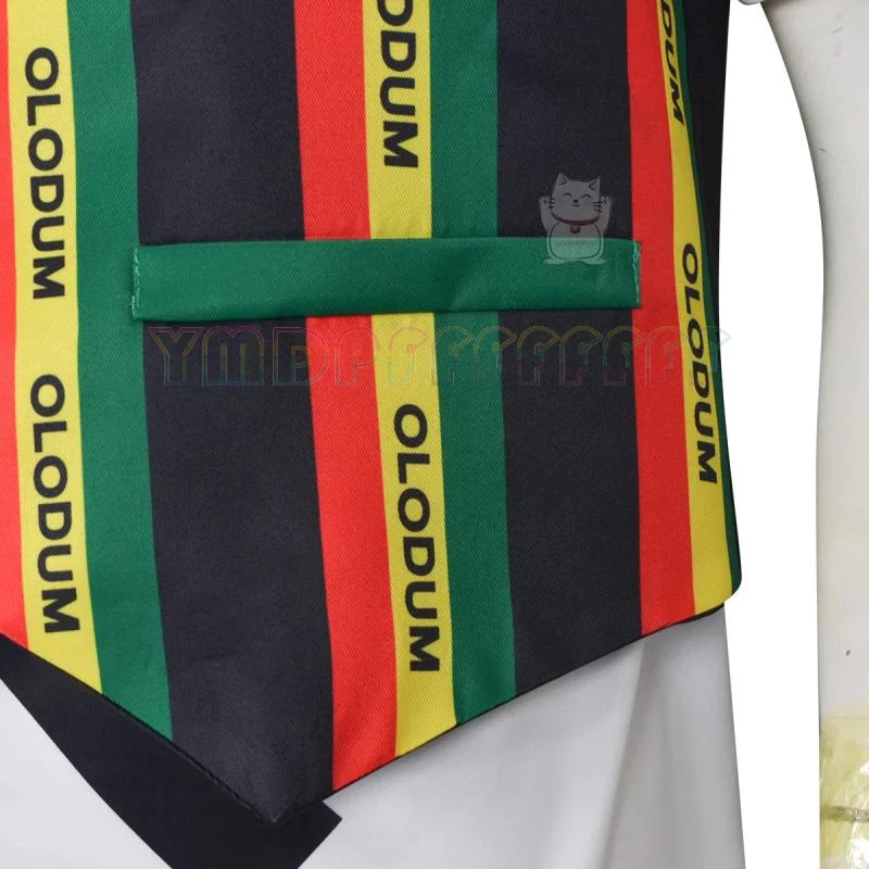 Classic idol Michael Jackson disguised as a dance imitator retro anti war OLODUM T-shirt vest peace vest Halloween cosplay se - view 6