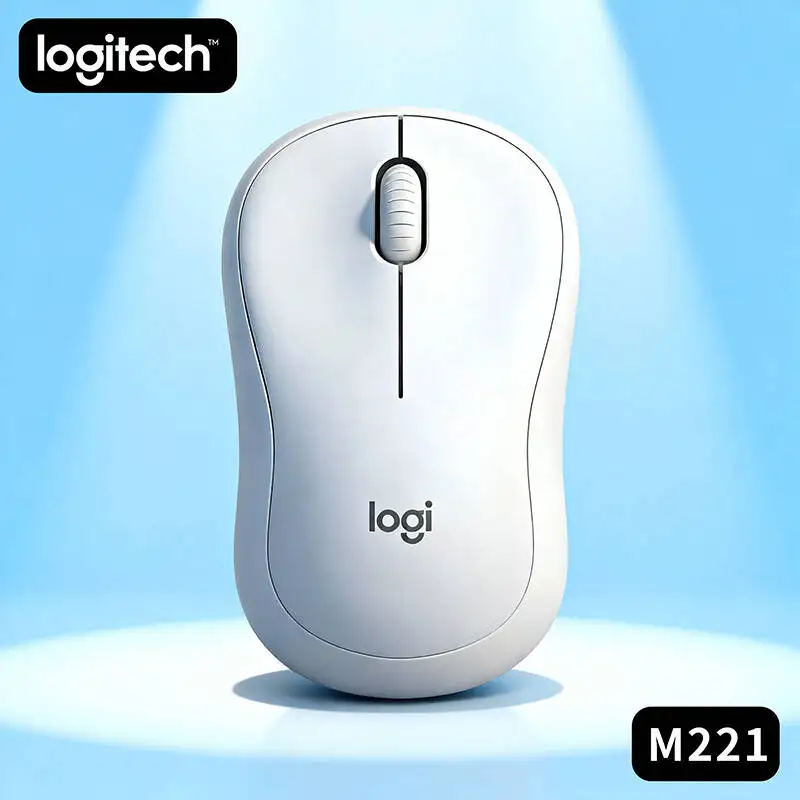 

Brand New Logitech M221 Silent Wireless Mouse, Quiet Click Technology, 18 Months Battery