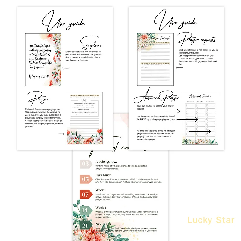 Prayer Journal For Women A Faith-Based 24-Week Weekly Devotional And Guided Journal To Deepen Your Relationship With God