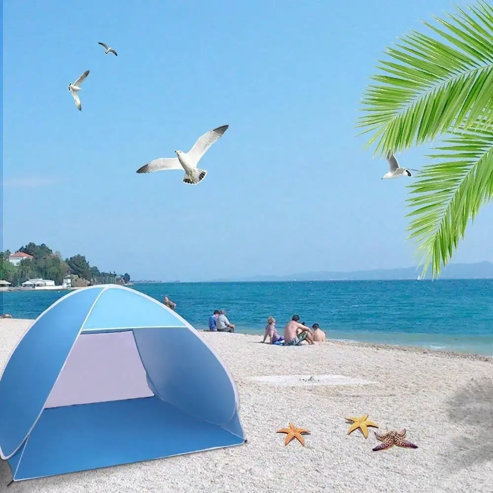 

Pop Up Beach Tent Sun Shade Shelter Outdoor Camping Fishing Canopy