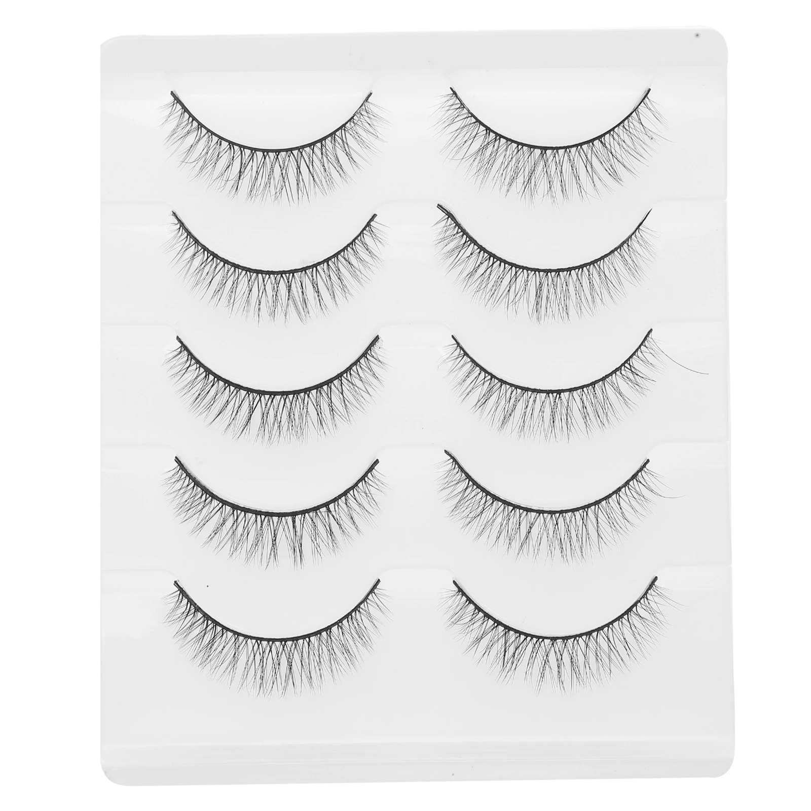 

5Pairs 3D False Eyelashes Makeup False Lashes for Women Eye Beauty Enhancer Cosplay Wedding Eyelashes Makeup Fake Lashes