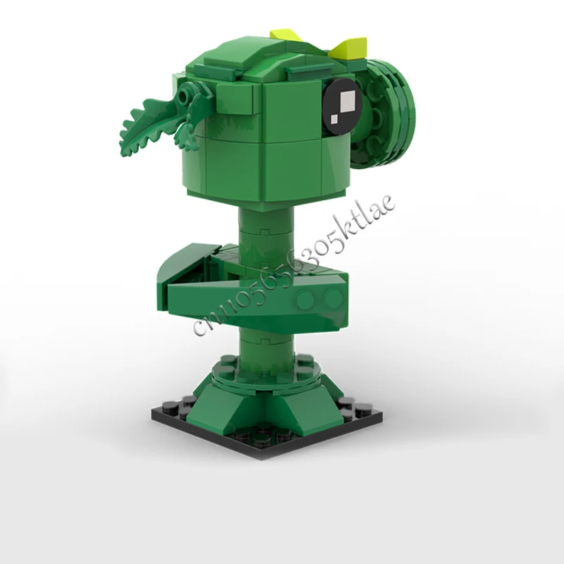 94 PCS Trees Zombies Garden Warfare Pea Shooter MOC Customize Modular Building Block Kids Popular Model DIY Toy Christmas Gift
