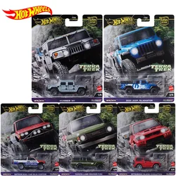 Original Hot Wheels Premium Car Culture Terra Auto Models Trek Hummer Jeep Datsun Toyota Land Cruiser 1/64 Boys Toys Collection