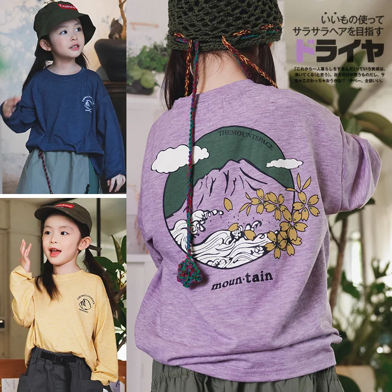 Kids Short Sleeve T-shirt 2026 New Outdoor Kids Cotton Quick Dry Print T Shirt Short Sleeve Tops Casual Comfortable T-shirt