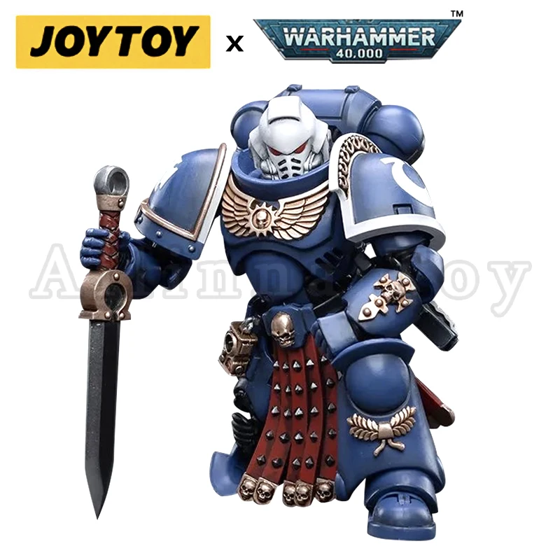 JOYTOY 1/18 Action Figure Primaris Assault Veteraan Intercessor Anime Collectie Militair Model