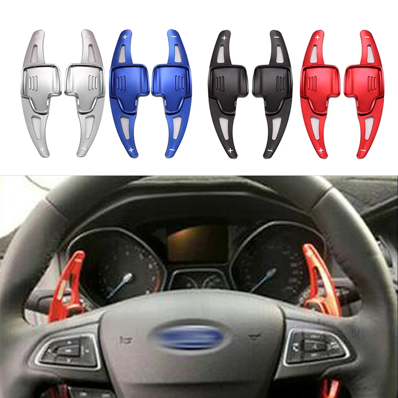 

For Ford Focus 2015-2017 & Escape ZG SUV Kuga II 2017 2018 2019 Replace The Steering Wheel Shift Paddle Shifter Car Accessories