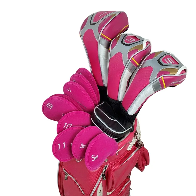 Women'sS06 Complete set golf club 4star Full set of teeing wood + fairway wood + iron + putting set/13PCS golf clubs No ball bag