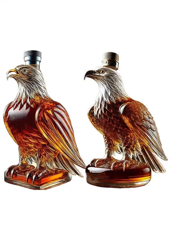 Eagle Shaped Whiskey Decanter Animal Statue Bottle Decanter Portable Wine Decanter Aerator Whisky Quick Decanters Bar Decoration