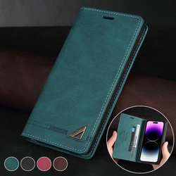 Wallet Flip Leather Case Mobile Phones For iPhone 15 15 Pro Max 14 Pro Max 13 Mini 12 Mini 11 Pro X XS XR SE 2020 8 7 6 6S Plus