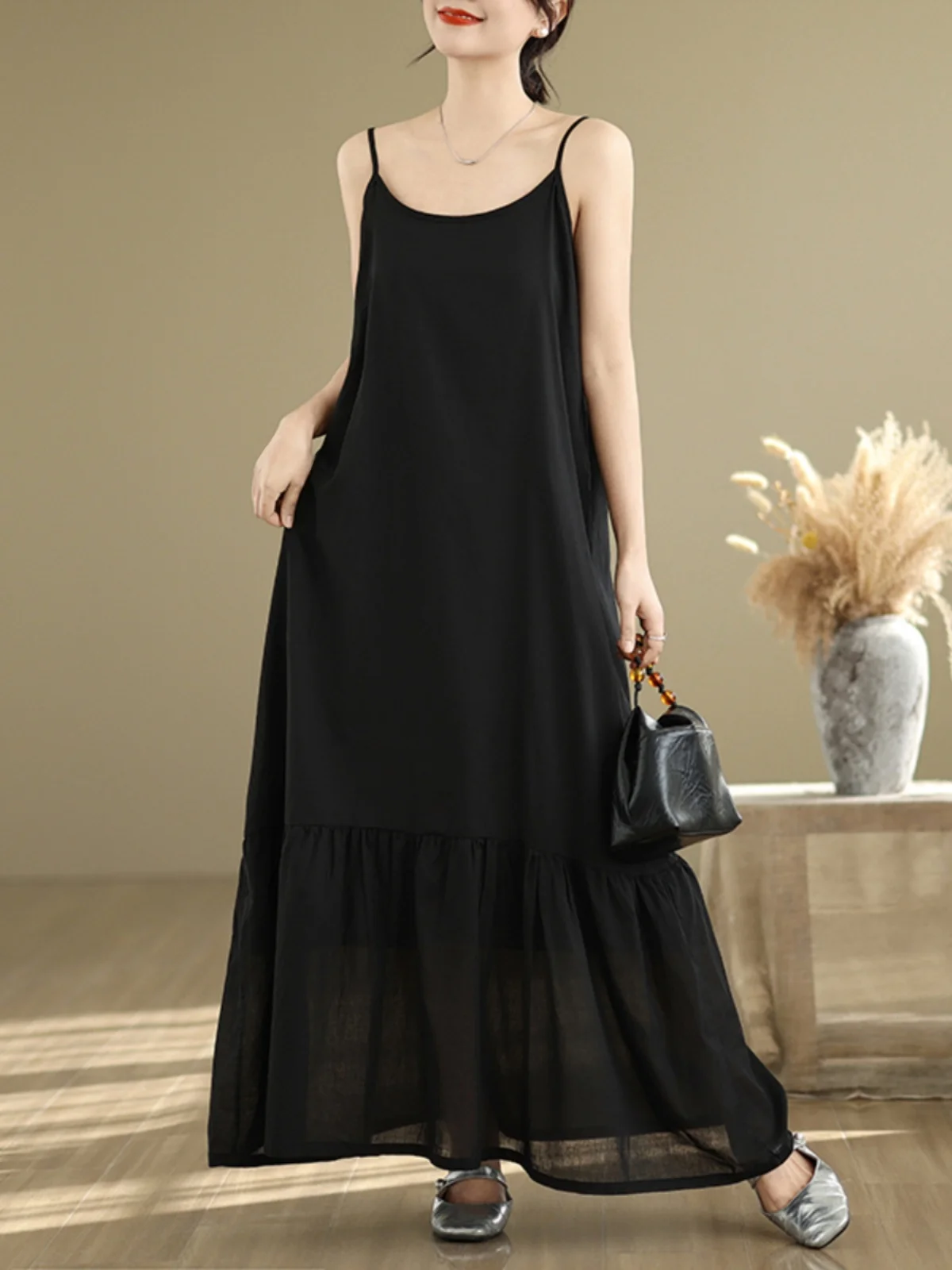 

Белый коврик из удлиненного хлопка, женский дизайн, утягивающая длинная юбка с хвостом, свободная посадка трапециевидной формы