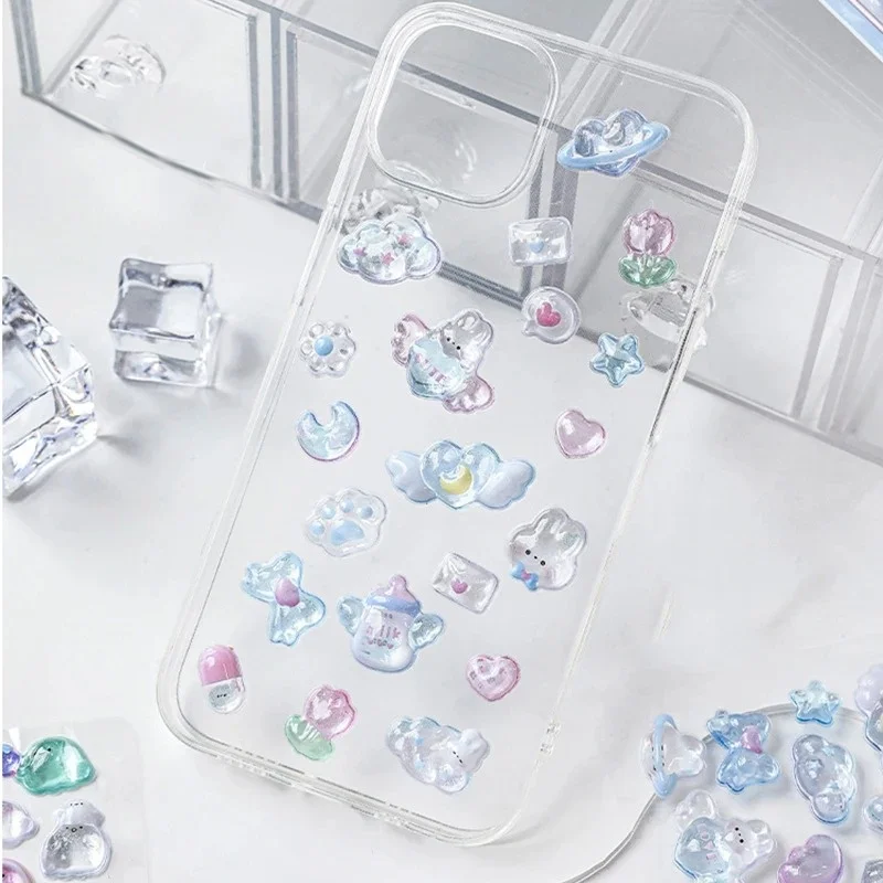 Heißer Zufällig Verkauf Sanrio 3D Geprägte Aufkleber Kuromi Nette Cartoon DIY Mobile Fall Dekoration Dreidimensionale Aufkleber Geschenk ﻿