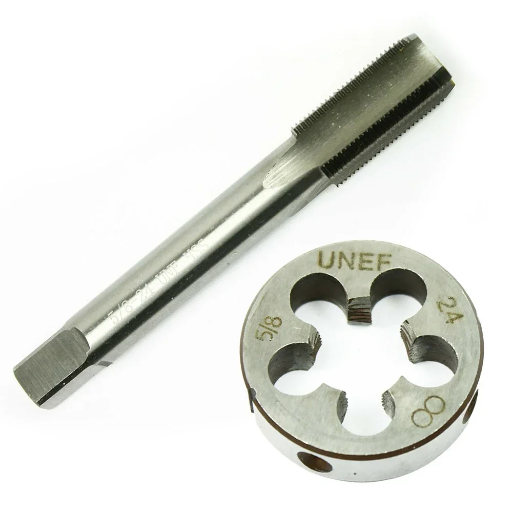 

223 Thread Tap Thread Tap 5.56 5/8"-24 UNEF For Iron Right Hand Thread Tap Silver 1.5 Inches (38mm) 1X 5/8" Die New Practical