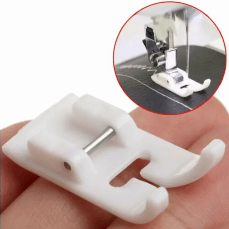

1/5pcs Non-stick Pressure Foot Snap on Sewing Presser Foot Leather Pressure Feet Home Sewing Machine Multi-Function Parts
