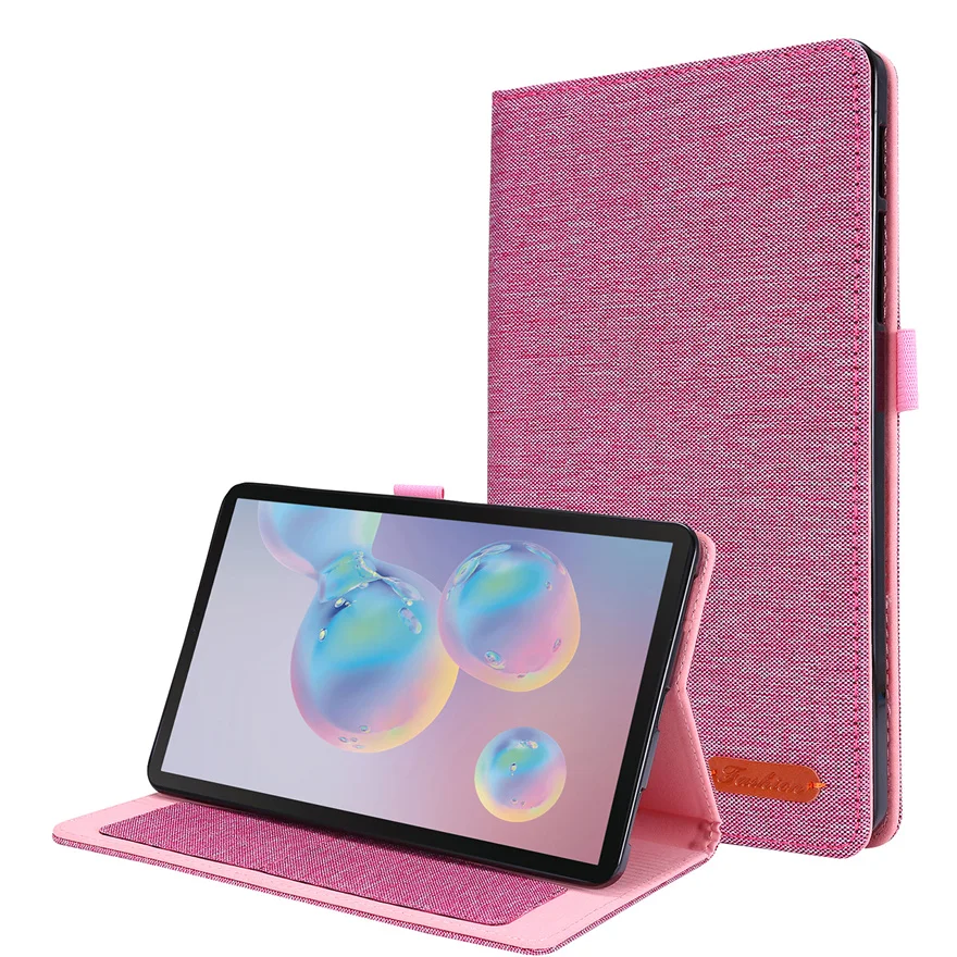 For Samsung Galaxy Tab A 8.4 2020 Case for Model SM-T307 T307U Fabric Tablet Stand Cover Case Shockproof Protective Shell