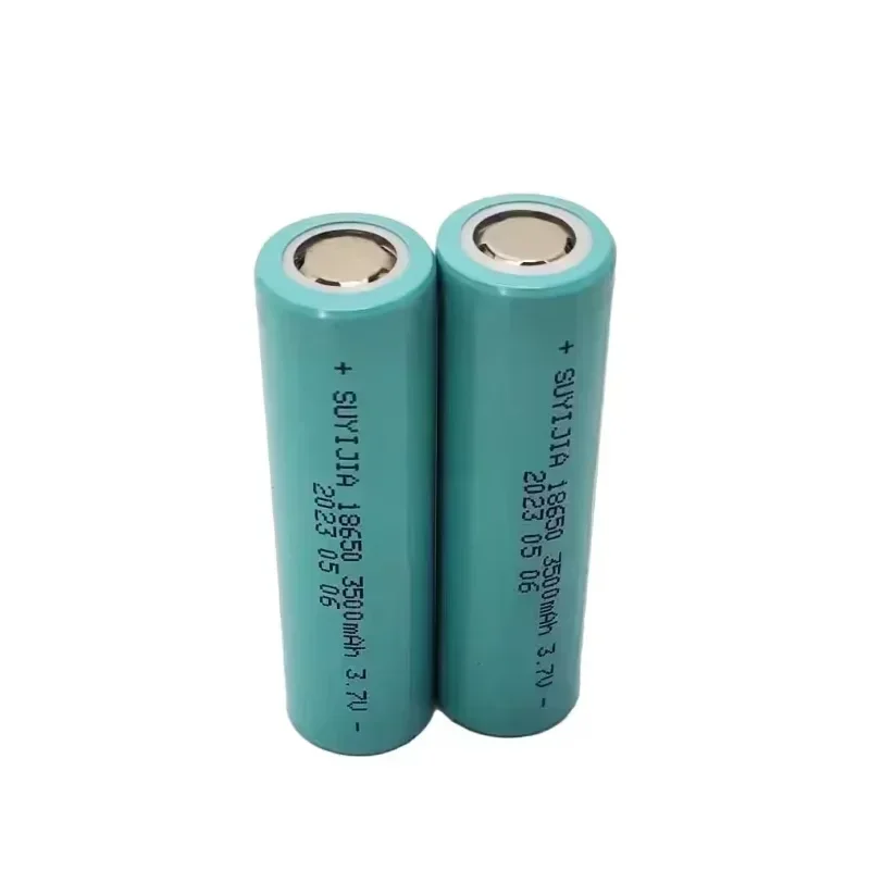 3.7V 18650 Rechargeable Lithium Battery 3500mAh 20A Suitable for Electric Bicycles Scooters Power Tool Flashlights 100% Genuine