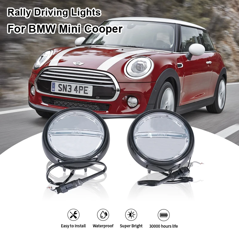 LED Front Bumper Lights LED Grille Daytime Running Lights DRL Case for B-MW MINI Cooper F55 F56 R55 R56 R60