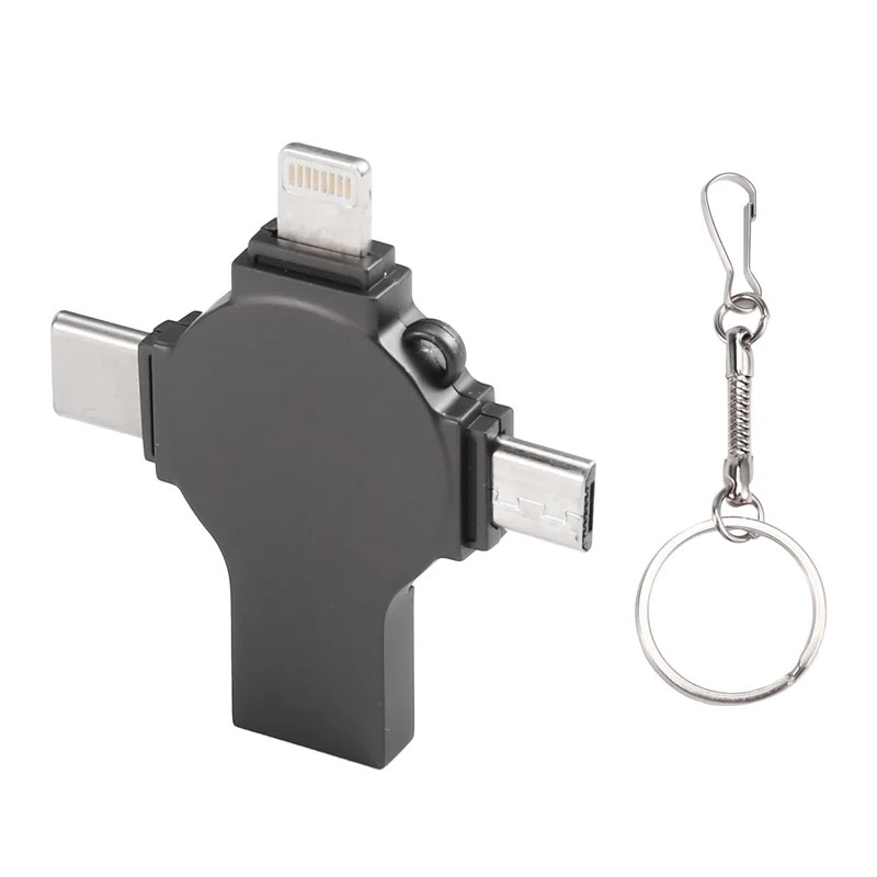 

Настоятельно рекомендуется-4 в 1 флэш-накопитель USB 3.0, 128 ГБ, USB-флеш-накопитель, лучший подарок, карта памяти 128 ГБ