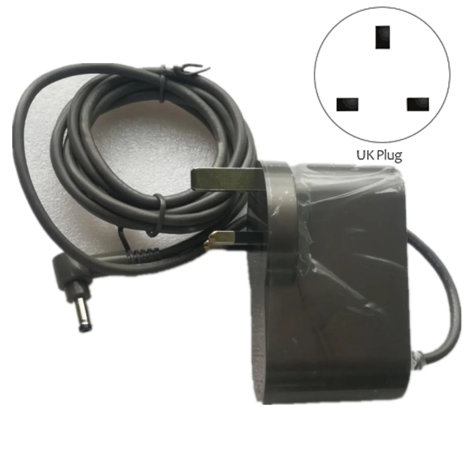 Adaptador para cargador de aspiradora Dyson V10 V11, enchufe británico, 30,45 V-1.1A