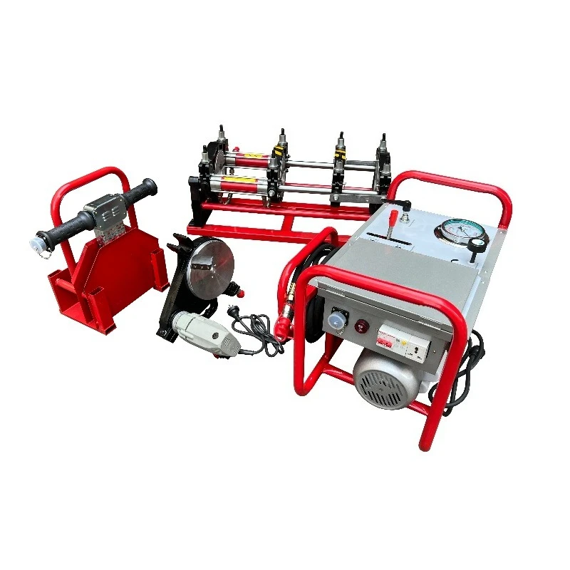 New PF250mm Automatic Hydraulic Butt Fusion Welding Machine for PE Pipe Fitting 2.45KW