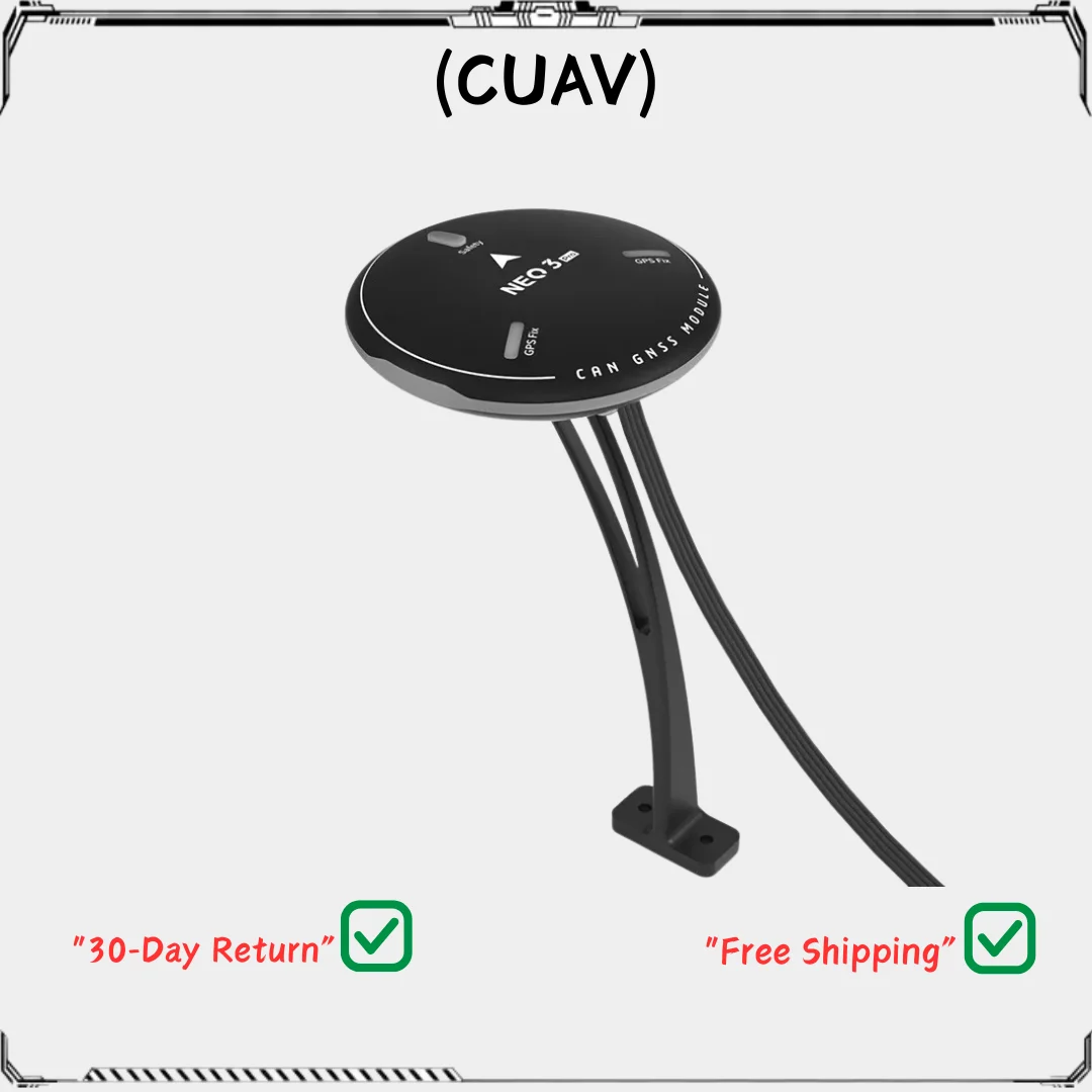 

Модуль GNSS CUAV NEO 3 PRO Контроллер полета PIX Pixhawk с Ardupilot PX4 с открытым исходным кодом M9N GPS